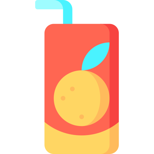 Juice Box Special Flat Icon