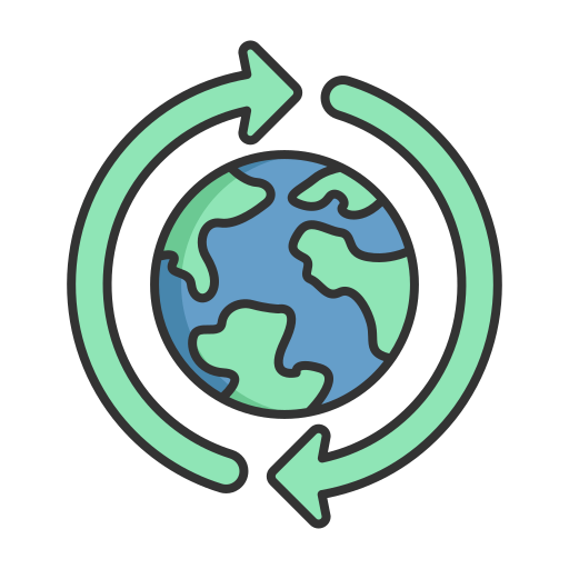 Earth Generic Outline Color icon