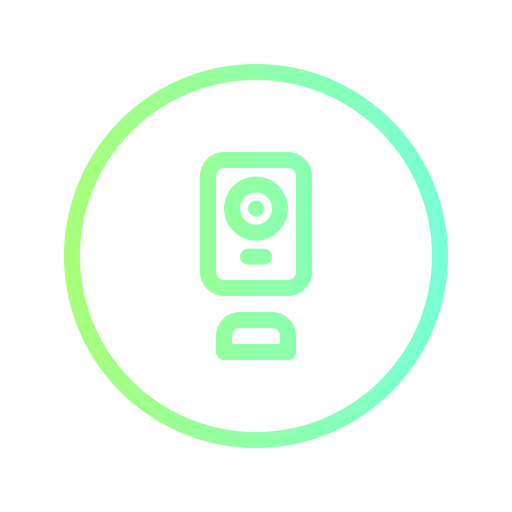 cámara web icono gratis