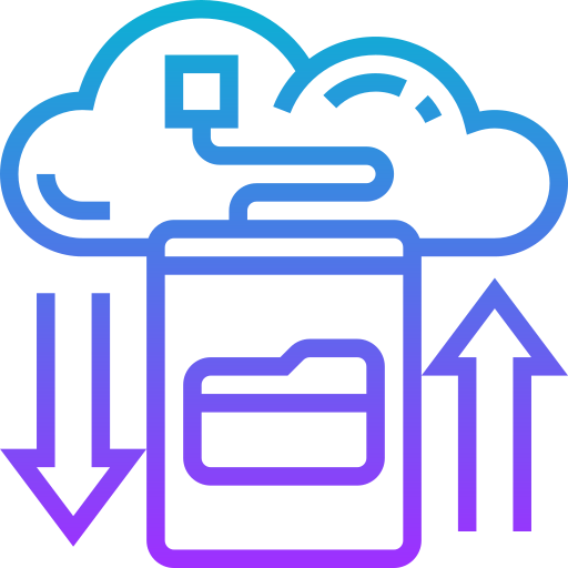 cloud backup icon