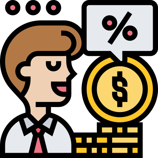 impuestos icono gratis