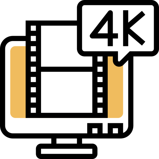 4k icono gratis