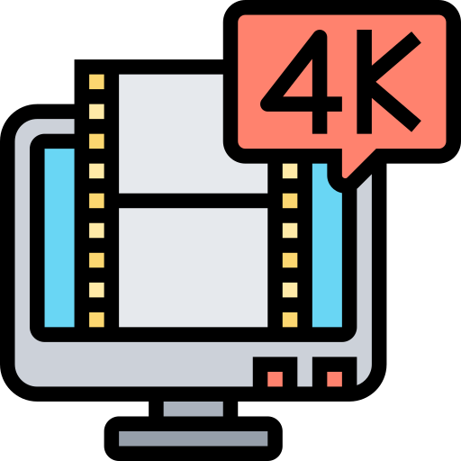 4k icono gratis