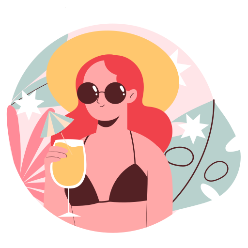 vacaciones de verano gratis sticker