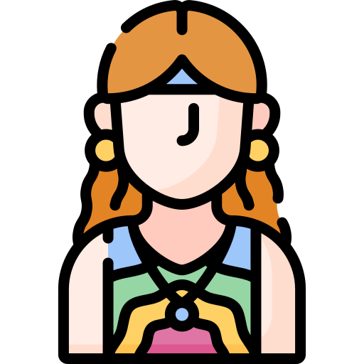 hippie icono gratis