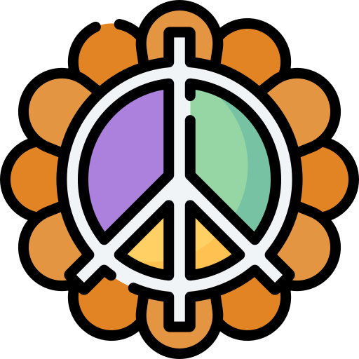 Peace sign free icon