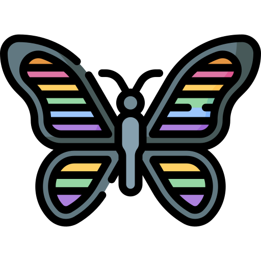 papillon Icône gratuit papillon Icône gratuit