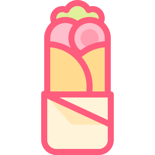 burrito icono gratis