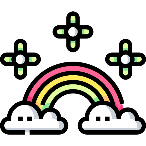 Rainbow free icon Rainbow free icon