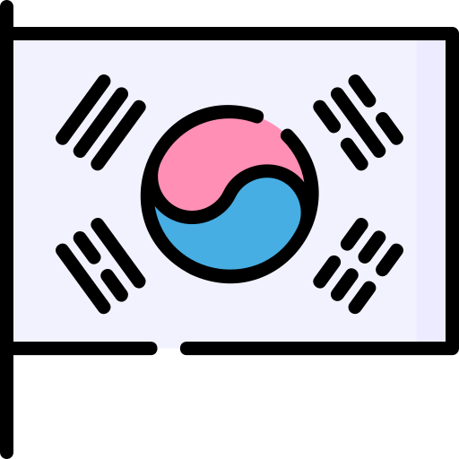 corea del sur icono gratis