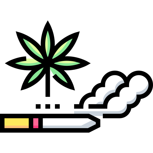 Marijuana free icon Marijuana free icon
