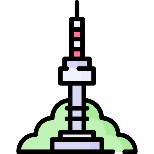 torre de seúl icono gratis