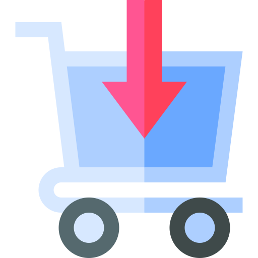 carrito de compras icono gratis