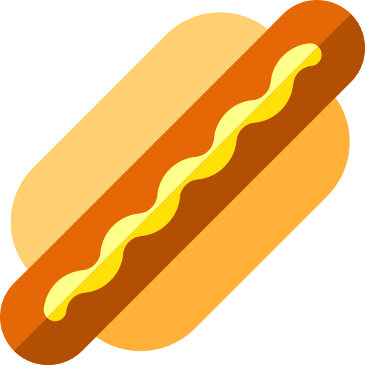 hot dog icono gratis