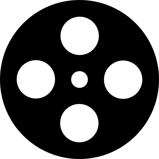 movie reel logo