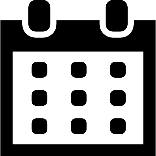 Business calendar - free icon