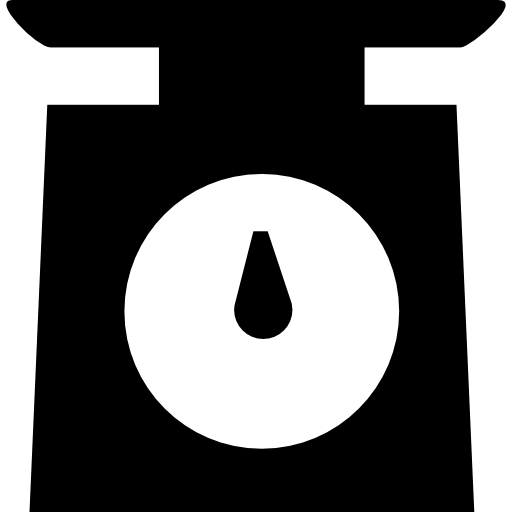 herramienta de báscula de cocina icono gratis