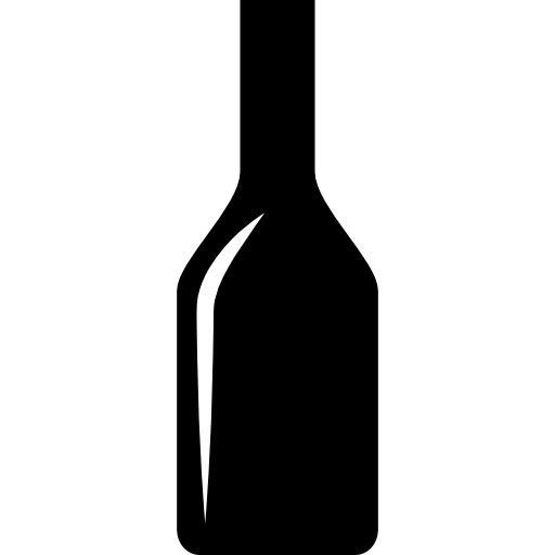 botella de vino icono gratis