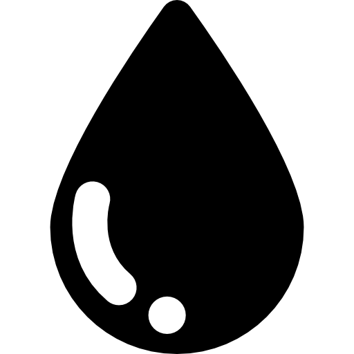 Blood drop free icon