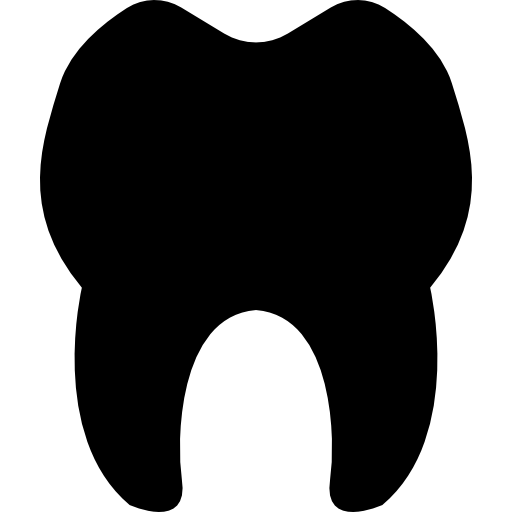 Teeth silhouette Free Icon