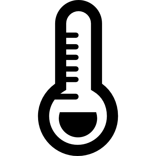 ferramenta de controle de temperatura de febre médica termômetro grátis ícone