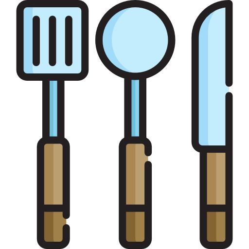 batería de cocina icono gratis