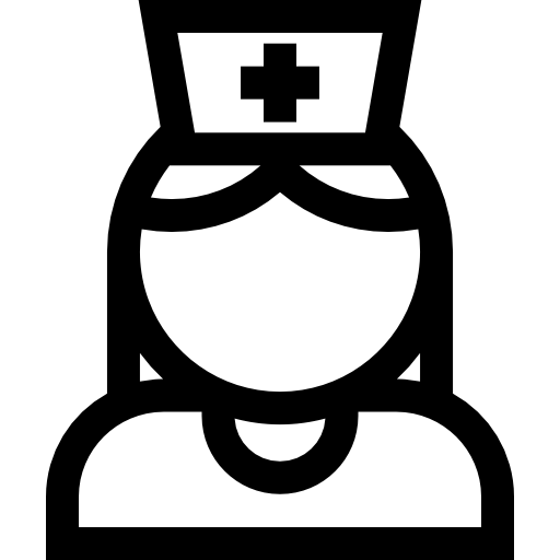 Nurse Basic Straight Lineal icon