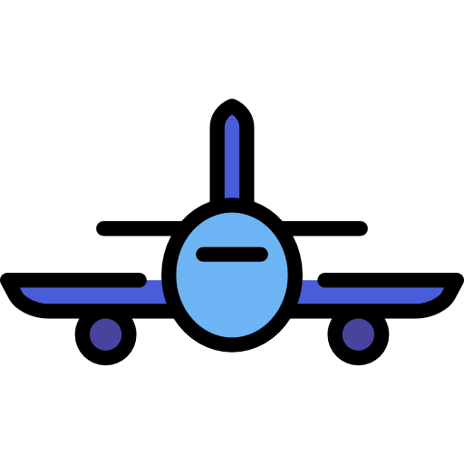 avión icono gratis