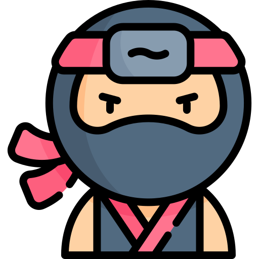 Ícones de ninja em SVG, PNG, AI para baixar.