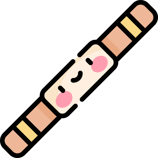 Crayon Kawaii Lineal color icon