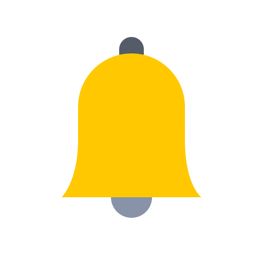 Notification bell Generic Flat icon