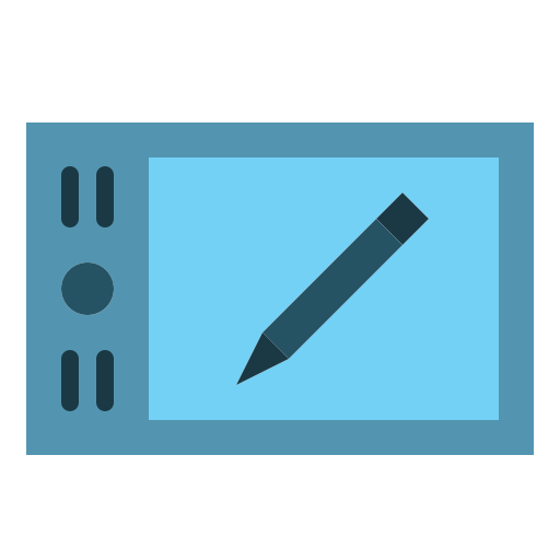 Drawing tablet Generic Flat icon