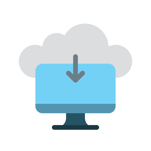 cloud-download kostenlos Icon