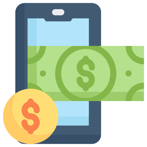 Mobile banking Generic Flat icon