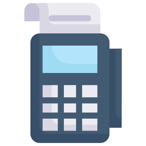 Pos Terminal Generic Flat Icon