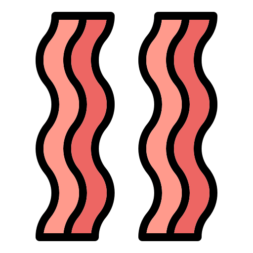 Bacon Generic Outline Color icon