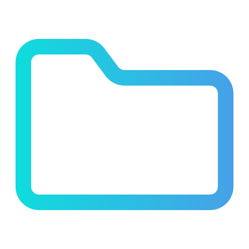 Folder Generic Gradient icon