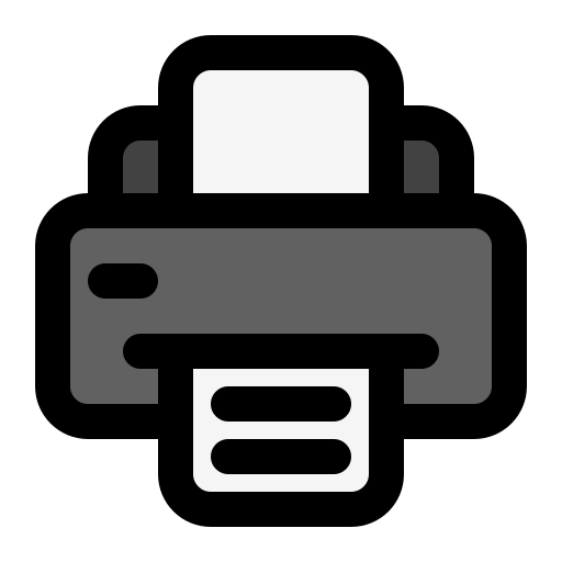 Printer Generic Outline Color icon