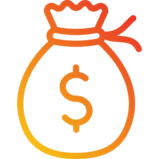 Money bag Generic Gradient icon