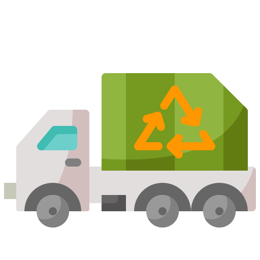 Recycling truck Generic Flat icon