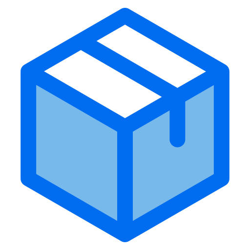 Package Generic Blue Icon