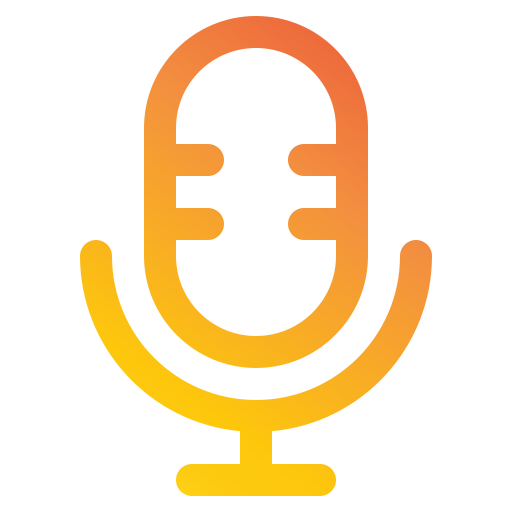 Microphone Generic Gradient icon