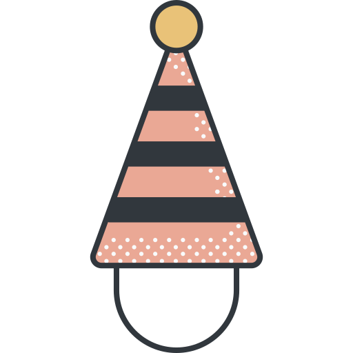sombrero de fiesta icono gratis