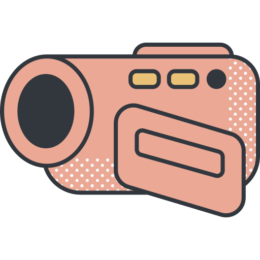 camara de video icono gratis