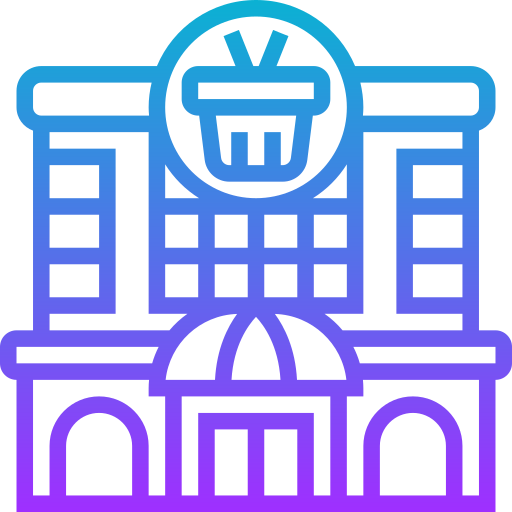 centro de compras grátis ícone