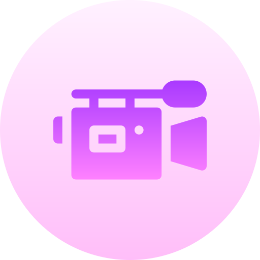 camara de video icono gratis