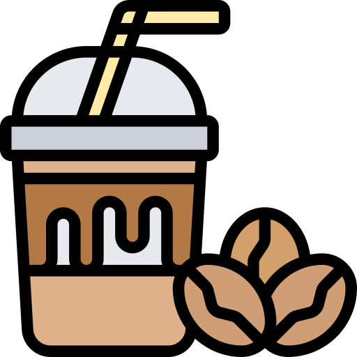 Latte macchiato Meticulous Lineal Color icon