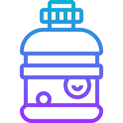 Water bottle Meticulous Gradient icon