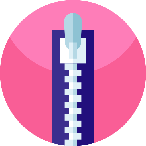 Zipper free icon