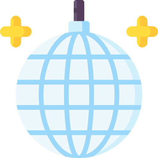 Mirror ball free icon